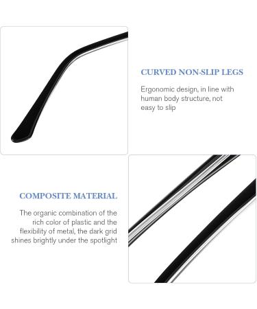Balun Universal Spare Bars for Sunglasses - Metal Brackets Leg Compensation Brackets & Accessories - High-Quality Glasses Parts (1.2mm Tooth Thickness) - Buy Online on GoSupps.com