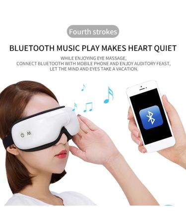 Buy Vibration Massage Heating Foldable Electric Eye Massager with Bluetooth Music - Timed Operation & Relaxation | XZWLD - Fast International Shipping - Buy Online on GoSupps.com