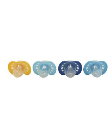 Disney Cudlie Mickey Mouse Pacifiers for Baby Boys - 4 Pack with Classic Mickey Print | International Shipping Available - Buy Online on GoSupps.com