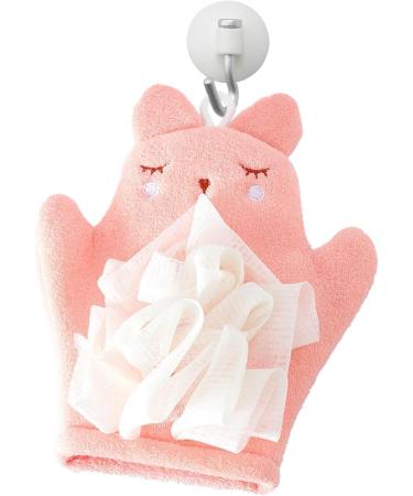Kid Shower Brush - Bath Scrubber Body Wash Towel | Gentle Body Wash Sponge Kid Body Wash Sponge Children's Bath Towel Sponge Gentle Children's Body Wash Sponge Pink - Buy Online on GoSupps.com