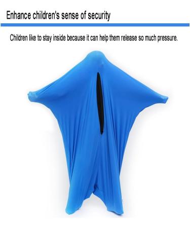 Kangxysq Compression Socks for Sensory Relief | Body Sock for Autism ADHD & Stress Relief | Calming Therapy Corner - Medium/M Rose - Buy Online on GoSupps.com