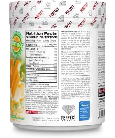 DIESEL 100% New Zealand Whey Protein Isolate Grass-Fed & Pasture Raised (Orange Cream Cyclone 360gm) Orange Cream Cyclone 360 g (Pack of 1) - Buy Online on GoSupps.com