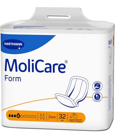 Molicare Form 4 Drops - Easy Incontinence Protection for Men & Women | High Security & Discretion - 128 Pieces | Compatible with Molicare Premium Fixing Pants - Buy Online on GoSupps.com