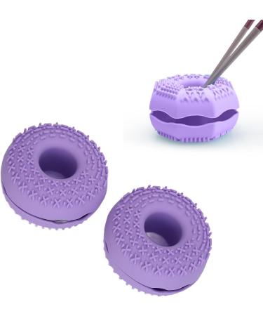 Donut Shape Makeup Brush Cleaner Mat - Silicone for Easy Cleaning & Storage | International Shipping Available - Buy Online on GoSupps.com