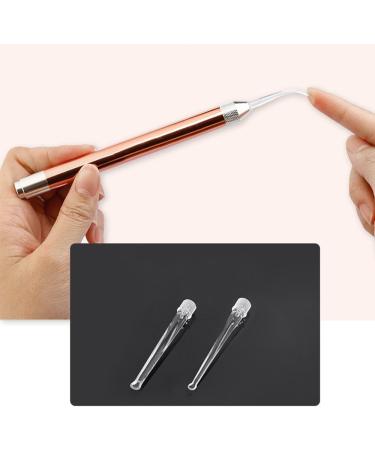 Waterproof Flashlight Earpick Ear Wax Cleaner | Luminous LED Light Spoon Cleaning Tool for Children & Adults | Baby Earwax Remover - Buy Online on GoSupps.com