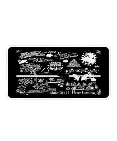 Premium Nail Art Templates for Women | Stainless Steel Patterns for Halloween & Christmas | Manicure Printing Plates - Buy Online on GoSupps.com