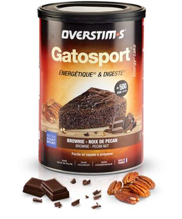 Overstims Gatosport 400g - Brownie - Pecan Nuts