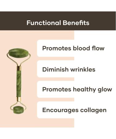 |ma.rs by GHC Jade Roller & Gua Sha Massager Combo Natural Jade Stone Improves Facial Micro Circulation Reduces Puffiness & Wrinkles. - Buy Online on GoSupps.com