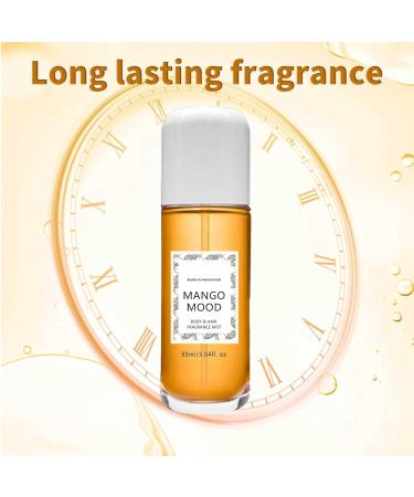 Vanilla Perfume Spray Long Lasting Vanilla Skin Mist Multi-Use Body & Hair Fragrance Mist 90Ml/ 3Oz Travel Size for Women & Girls Vanilla Moonstone Mango Dragon fruit Amber (AMBER HAZE) - Buy Online on GoSupps.com