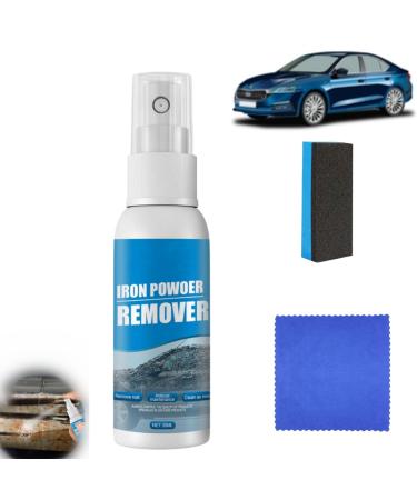 Cohbskj Multifunctional Rust Removal Spray Car Rust Removal Spray Iron Powder Remover For Car Car Maintenance Powder Spray Rust Remover Iron Cleaning (1PCS-30ml)