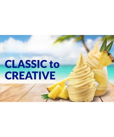 Dole Whip Pineapple Soft Serve Mix (4.4 lb) - Authentic Same As Found in Disneyland and Hawaii by Dole 4 Pack - Buy Online on GoSupps.com