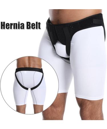 Samnuerly Inguinal Hernia Belt for Men - Umbilical Hernia Support Truss with Removable Compression Pads | Surgery Recovery M - Buy Online on GoSupps.com