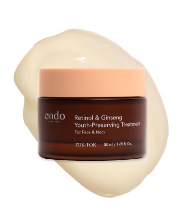 Ondo Beauty 36.5 - Retinol & Ginseng Youth Preserving Treatment - Traitement pr ventif anti- ge au r tinol et au ginseng 50ml