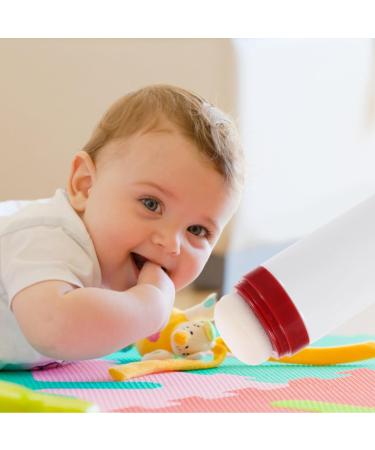 VICASKY Pompon poudre pour b b - Bo te poudre de voyage pour b b - Avec r cipient pour tampon - Pour flacon tampon d'abs bouteille - Support en plastique blanc - Buy Online on GoSupps.com