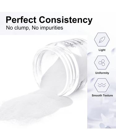 28g Acrylic Nail French Manicure Powder - Professional White HJ-NAP016 - Buy Online on GoSupps.com