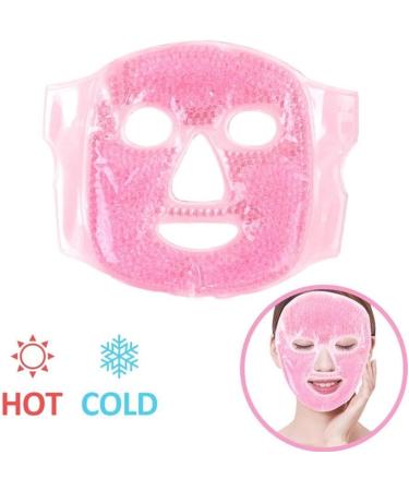 Cooling Face Mask Reusable Ice Face Mask Women Ice Mask for Face Facial Care Suitable for Reducing Facial Swelling/Dark Circles/Swelling/Facial Relaxation/Reduce Eye Bags/Headache - Buy Online on GoSupps.com