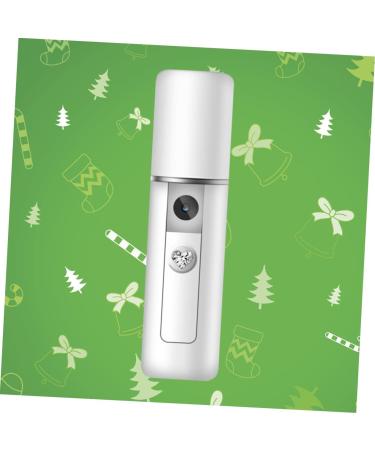 Levemolo 1pc Plush Makeup Bag Portable Facial Mini Face Spray Instruments Spray Meter Usb Face Steamer 11.5*3cm White - Buy Online on GoSupps.com