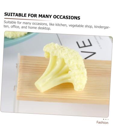 Alipis 20 Pcs Cauliflower Model Simulated Cauliflowers Model Fruit Toys Fake Vegetable Props Simulation Fake Cauliflowers Models Food Decor Faux Cauliflowers Green Plants Pvc Food Play White 4x5pcs 6X5.5CMx5pcs - Buy Online on GoSupps.com