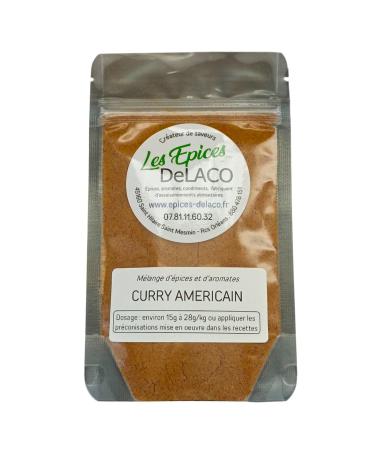CURRY AMERICAIN 135g M ... m langes d' pices herbes aromates condiments piments pour viandes poissons l gumes marinades salades barbecue - Les EPICES DeLACO