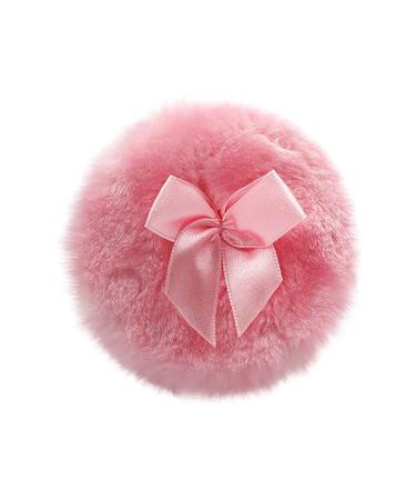 Puff Tie Powder Puff Baby Powder Puff Glitter Round Bow Baby Powder Puff Bow Knot Body Powder Puff Round Powder Puff Makeup Puff Sponge One Size Pink