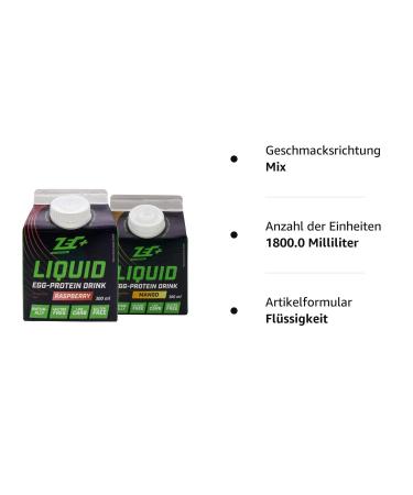 ZEC+ Liquid Egg Protein Drink - 30g Protein | 6-Pack 2-Pack & 12-Pack Available - International Shipping - Buy Online on GoSupps.com