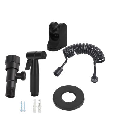 WC Bidet Sprayer G1/2 Stainless Steel Thread Bidet Sprayer Set for Bathroom WC Black B-Style