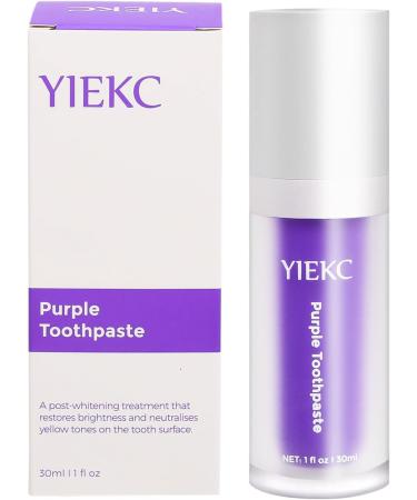 Purple Toothpaste for Teeth Whitening | V34 Colour Corrector & Stain Removal | Sensitive Teeth Booster - Buy Online on GoSupps.com