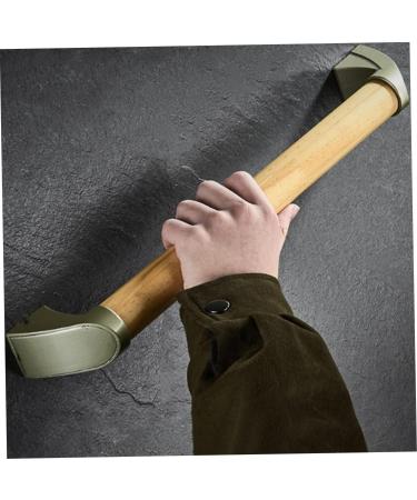 Shower Grab Bar Wooden Safety Hand Bathroom Anti Slip Grab Handle 13.4inch Shower Safety Handle - Buy Online on GoSupps.com