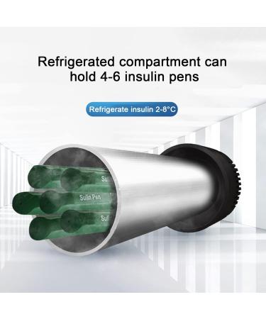 Insulin Pen Cooler Mini Refrigerator Travel Case Portable Vehicle Medicine Cool Fridge Travel Keep Chilled Meds at 2-8 Blue - Buy Online on GoSupps.com