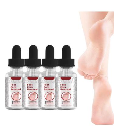 GFOUK Foot Corn Removal Extra Strengthen Gel Corn Removal Extra Strengthen Gel Active Corn Remover Gel Corn Removers for Feet Toes Hands Quick Corn Remover Liquid (4PCS)
