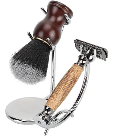Buy Lefeda Simply Men's Razor Brush - Stylish Metal Shaving Kit | Galvanic Shaving Brush Holder 6x12.2cm Silver - International Shipping Available - Buy Online on GoSupps.com