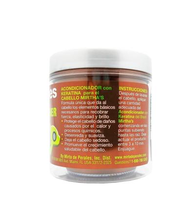 Mirta de Perale Keratin Hair Conditioner 6 oz - Nourishing International Shipping - Buy Online on GoSupps.com