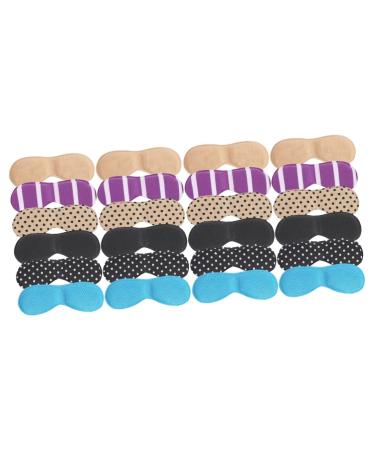 FOMIYES 12 Pairs High Heels Heel Stickers Comfortable Heel Liners Shoe Pads for High Heels Heel Grips for Loose Shoes Insole Polyurethane Sponge Replaceable Half Size Pad