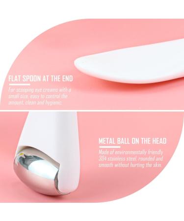 Mini Ice Roller - Handheld Facial Massage Tool for Puffiness Relief | Eye Cream Applicator | Skin Care Essential - Buy Online on GoSupps.com