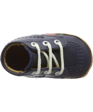 Kickers Unisex Kid's 1st Kicks Boots - Size 2 UK, Blue Navy - Buy Online on GoSupps.com