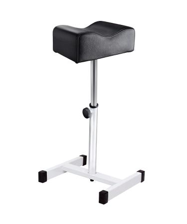 Kalolary Pedicure Manicure Footrest Adjustable Seat Height Technician Nail Equipment Salon Spa (Black) 1pcs Black