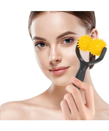 Besportable T-Shaped Neck Cushion & Body Roller - Effective Facial Massage for Muscle Tension Relief & Healthy Skin | Shop Internationally - Buy Online on GoSupps.com