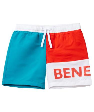 United Colors of Benetton Boys Boardshorts XXL Multicolore 902