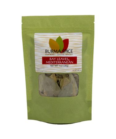 Mediterranean Bay Leaves | Aromatic Herb | Ideal for Aromatizing Rice, Pasta, Meat and Fish 1 oz. 1 Ounce (Pack of 1)