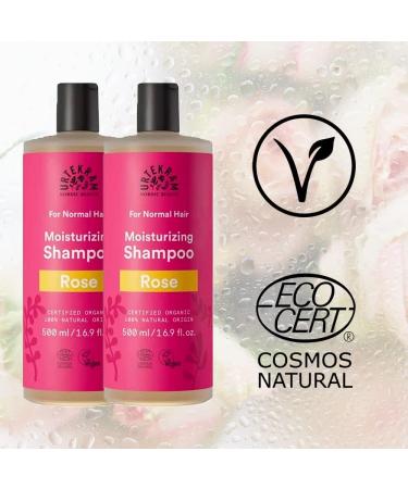 Urtekram Rose Shampoo Organic & Moisturizing Hair Care - Buy Online on GoSupps.com