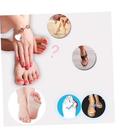 Minkissy Toe Stretcher Gasket | Size 7x7.5x0.5cm | Bunion Pad & Dilator Cover | Toe Spreader & Divider | Medium Size - Buy Online on GoSupps.com