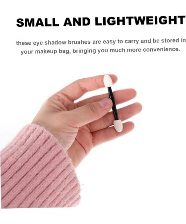 Baluue 5pcs 4 Double Ended Eye Shadow Stick Cosmetics Brush Lipstick Applicator Oval Makeup Tool Sponge 6.1x1CMx5pcs As Shownx5pcs - Buy Online on GoSupps.com
