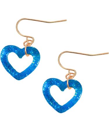 Feylie Hollow Heart Earrings - Stylish Acrylic Drop Earrings for Everyday & Special Occasions - Buy Online on GoSupps.com