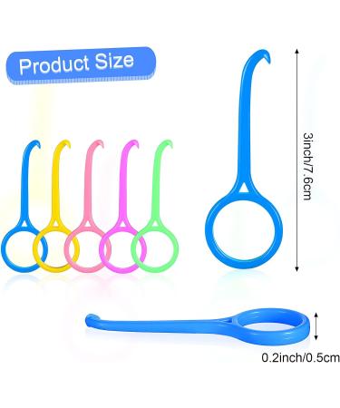 5-Piece Aligner Removal Tool Kit - Invisible Braces Remover for Tooth Cleaning - Oral Care Set (Purple, Yellow, Pink, Green, Blue) - Buy Online on GoSupps.com