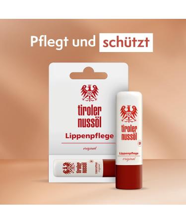 Tyrolean Nut Oil Lip Care Original - Nourishing Lip Balm 5g | International Shipping Available - Buy Online on GoSupps.com