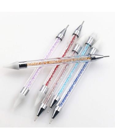 6 Piece Nail Dotting Tools Set - Professional Nail Art Pens for Manicure | International Shipping Available - Buy Online on GoSupps.com