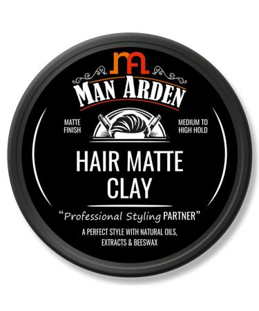 Hair Matte Clay Professional Styling For Matte Finish Medium to High Hold Adds Thickness and Texture Non Greasy Anytime Re-Stylable 50gm