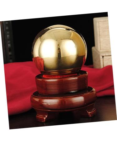 Kombiuda Brass Massage Balls - 2 Pcs Smooth Hand Training Balls for Gym & Portable Massage - Buy Online on GoSupps.com