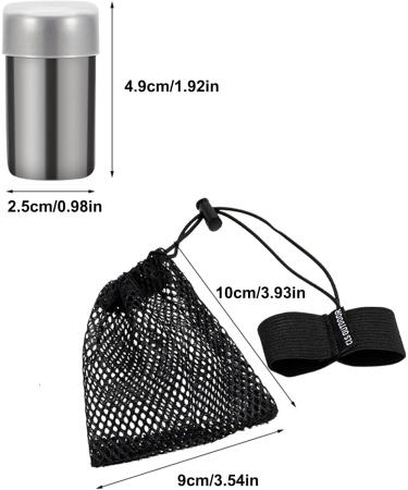 Generisch R cipients pices de voyage - Distributeur d' pices portable shaker de camping tui de rangement en acier inoxydable ensemble d'organisation pour la cuisine de voyage | Pour la - Buy Online on GoSupps.com