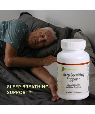 Nature's Rite Sleep Breathing Support - Natural Assistance for Better Sleep Improve Breathing Pattern 30 Capsules All-Natural Herbal Ingredients Made in USA - Buy Online on GoSupps.com